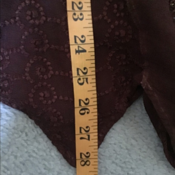 Brown Embroidered Boho Skirt - Picture 9 of 10